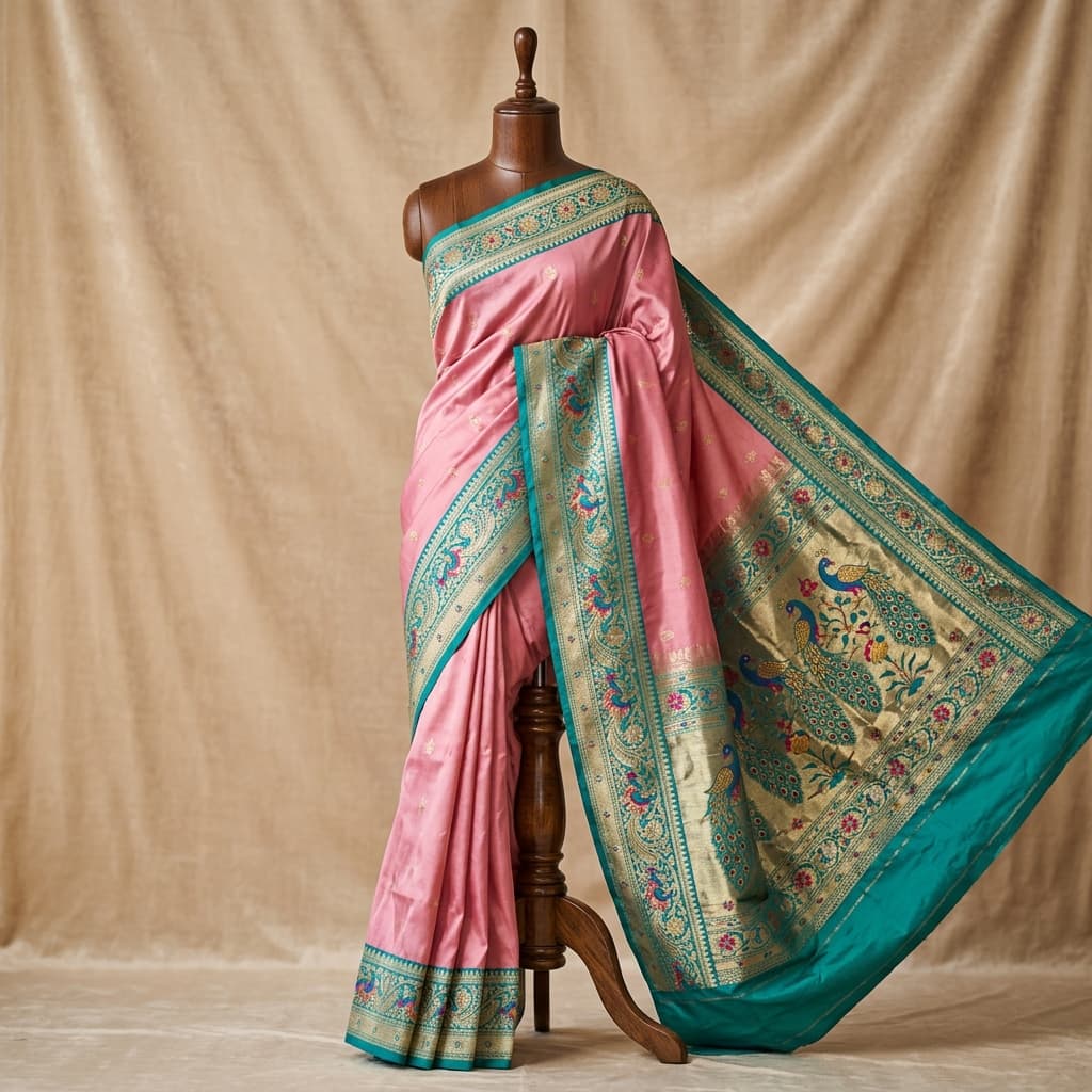 Paithani Heritage Silk Saree